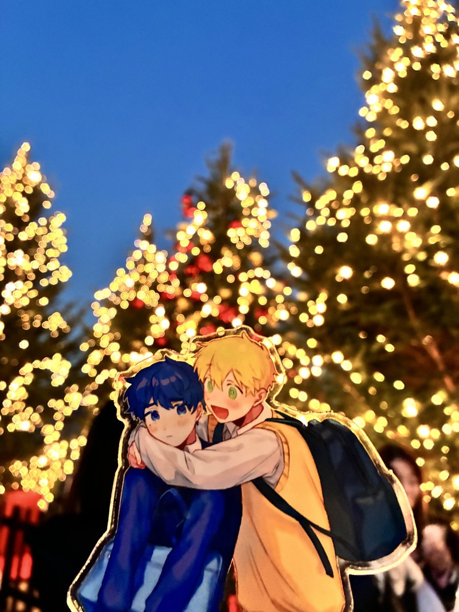 何千回もつたえるよ！ 最終話の聖地巡礼！赤レンガ倉庫のクリスマス