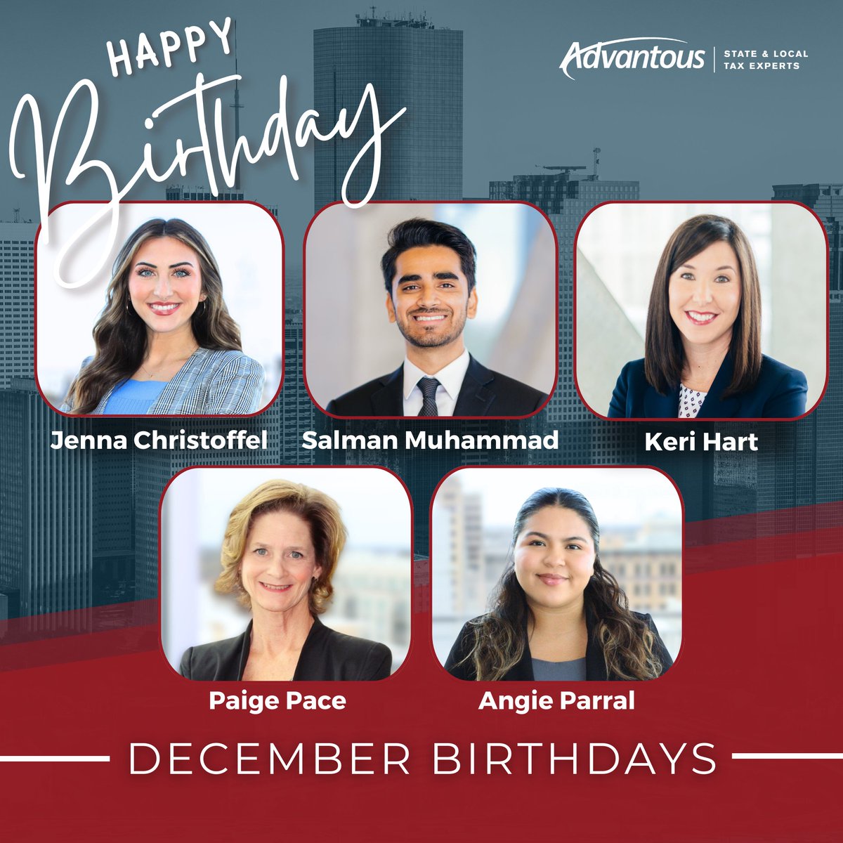 Celebrating December birthdays ☃️
Happy Birthday to our December birthday crew! Wishing you a day full of winter cheer, warm wishes, and a celebration all your own!