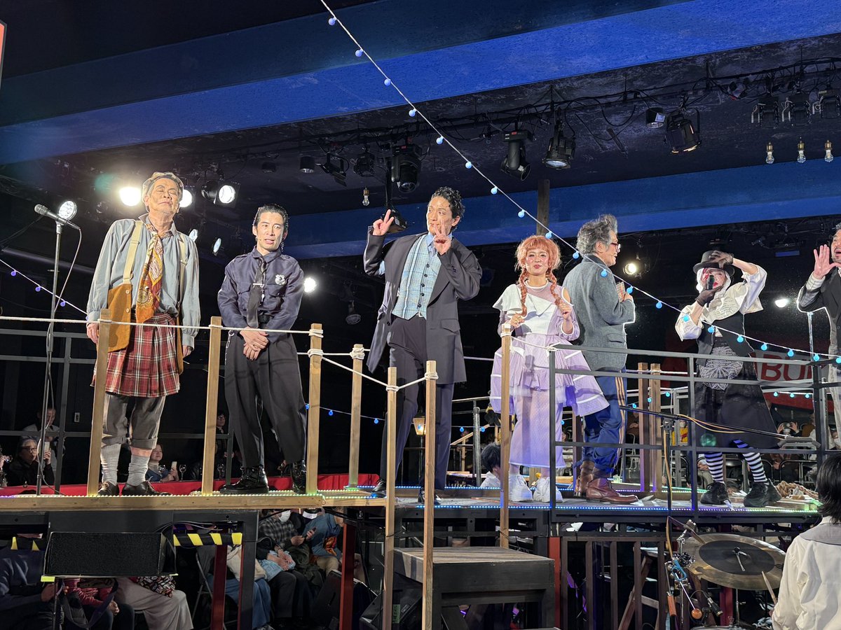 akarikobo's tweet photo. #sanmonopera2025 
#三文オペラ
#歌舞伎町の絞首台
観劇して来ました。
ももさんの歌声はいつものライブの様で、聴いてて安心感がありました🥰
隣りの夫婦が、ポリー役の人
歌声が、声量が有ってすごいね！って！
誇らしい気持ちで聞いてました。 
あらすじを予習して行ったので、無理なく観劇出来た！ https://t.co/mrJvPaz43K