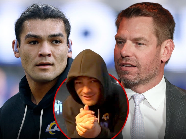 TMZ's tweet image. 😳 Puka Nacua is in a ton of hot water after his appearance on Adin Ross' recent stream ... with a well-known California politician ripping the Rams star as an "a***hole" for vowing to do an antisemitic touchdown dance.

Details: tmz.me/GIbChbD