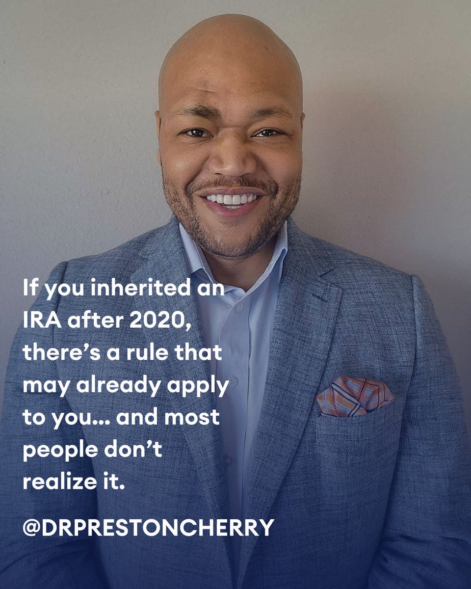 Dr. Preston D. Cherry, CFP® tweet media