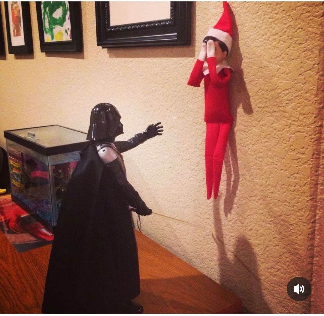 the22man's tweet photo. Even Ella, Joe's friends and Vader disapprove of the Elf's actions. https://t.co/mbzKQAyGkG