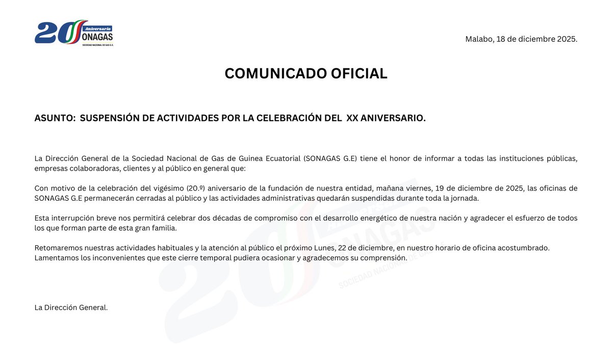 SONAGAS GE tweet media