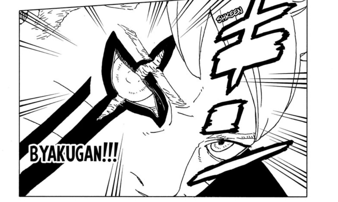 I dont got much explanations on this but iam deadass sure boruto using momoshiki's byakugan does not imply there can never be any jougan ever and you should be shot for considering the case lol. #boruto