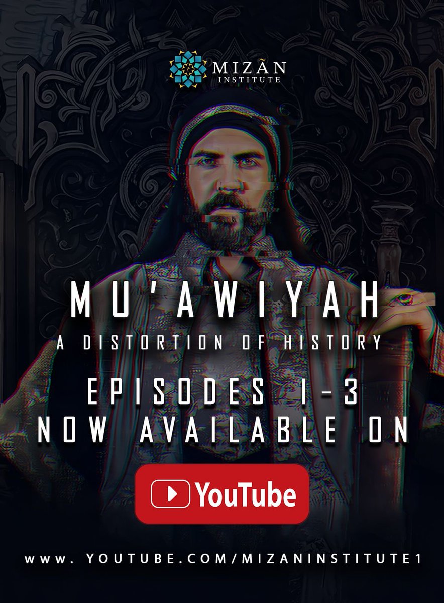 mahdi_rastani's tweet photo. Episodes 1-3 of the Muawiyah series are now available on Youtube!

Episode 1: Fact or Fiction?
Episode 2: The Titles of Muawiyah
Episode 3: Was Muawiyah A Writer of The Quran?

Watch here: https://t.co/Df3lCHLfEj https://t.co/ezhLgTcEgk