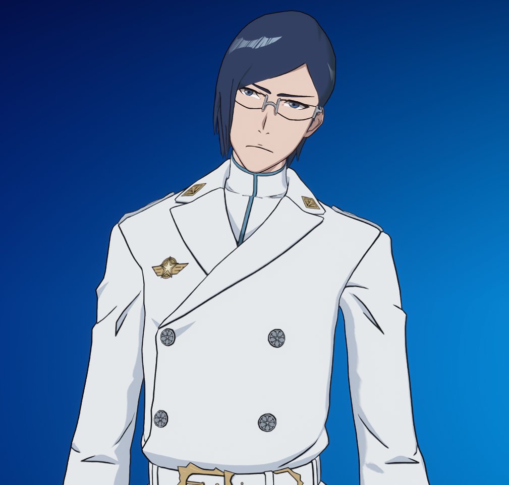 HYPEX's tweet image. URYŪ ISHIDA (BLEACH) FORTNITE SKIN IN-GAME