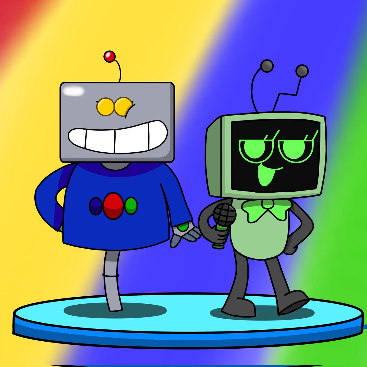 My Buddy from school told me to draw Playrobot and Vee lol.

#daveandbambi #daveandbambimod #dandyworld