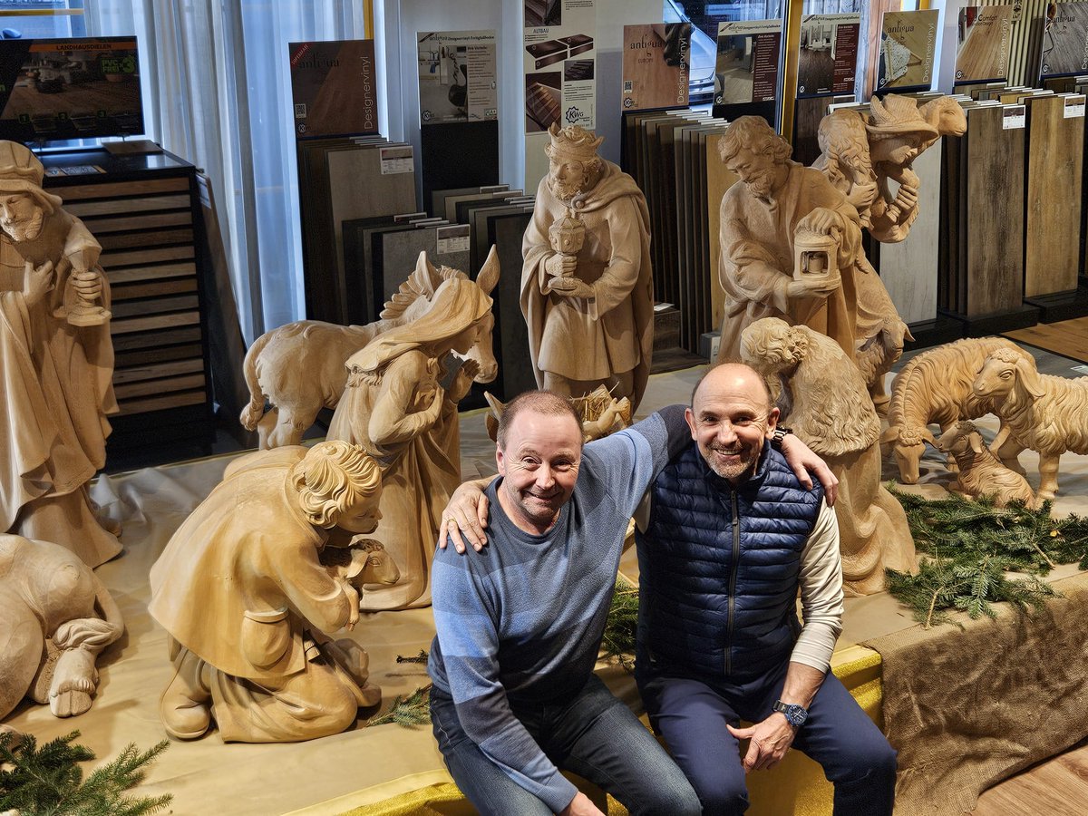 Unser Weihnachtssingen kann losgehen 🤗🤗