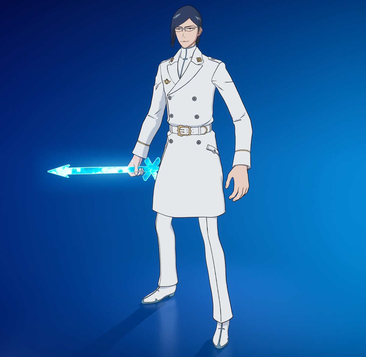 HYPEX's tweet image. URYŪ ISHIDA (BLEACH) FORTNITE SKIN IN-GAME