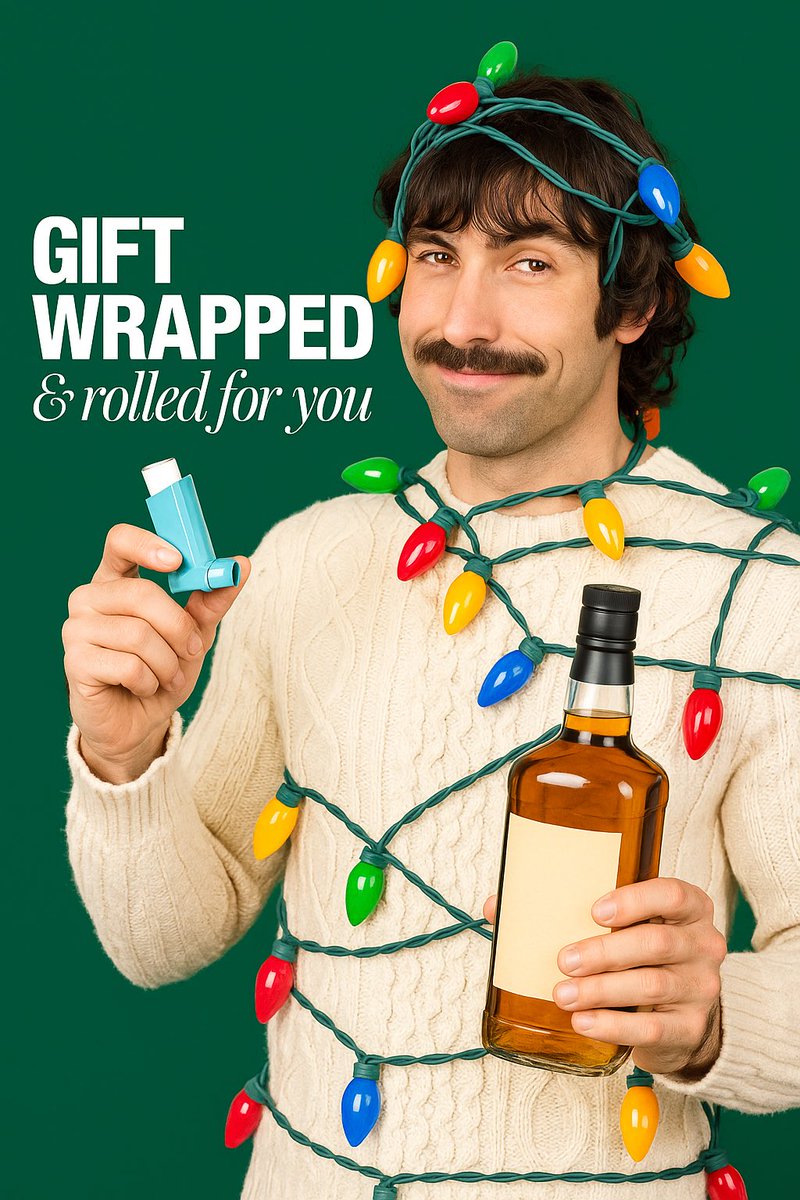 Medical marijuana makes these festive ads for their product… what if other healthcare stuff did that? 

(The first one is the original)