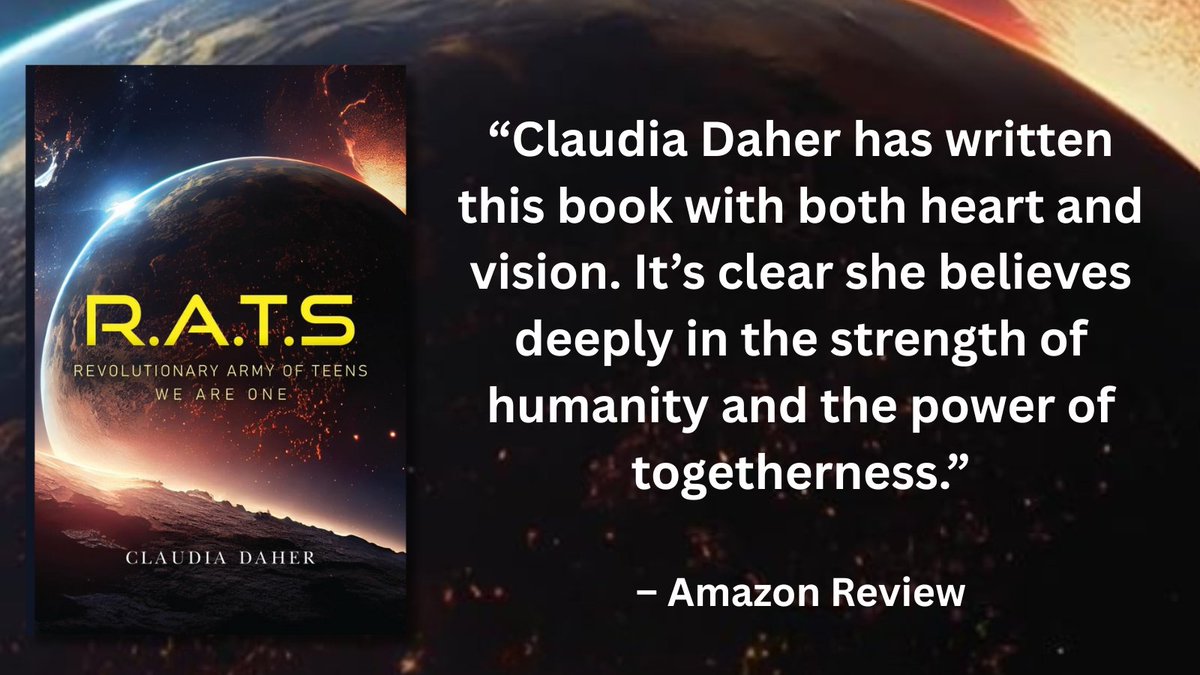 "Claudia Daher has written this book with both heart and vision. It’s clear she believes deeply in the strength of humanity and the power of togetherness."  amazon.com/Claudia-Daher/…
