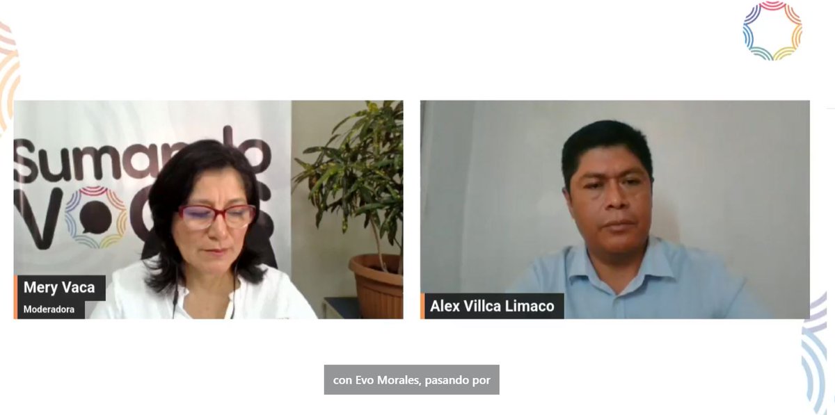 SUMANDO VOCES EN DIRECTO
¿Qué implica el cambio de ciclo para la sociedad civil?

"La minería ilegal del oro, es una de las actividades que más ha vulnerado los derechos tanto de pueblos indígenas como de medio ambiente"
Alex Villca <a href="/contiocap/">CONTIOCAP</a> 
facebook.com/share/v/1Cx3dc…
