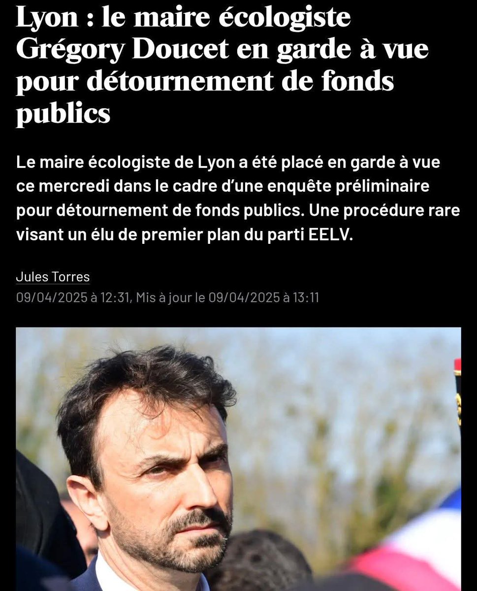 Encore un pourri à gauche, évidemment on en parle pas 🙄