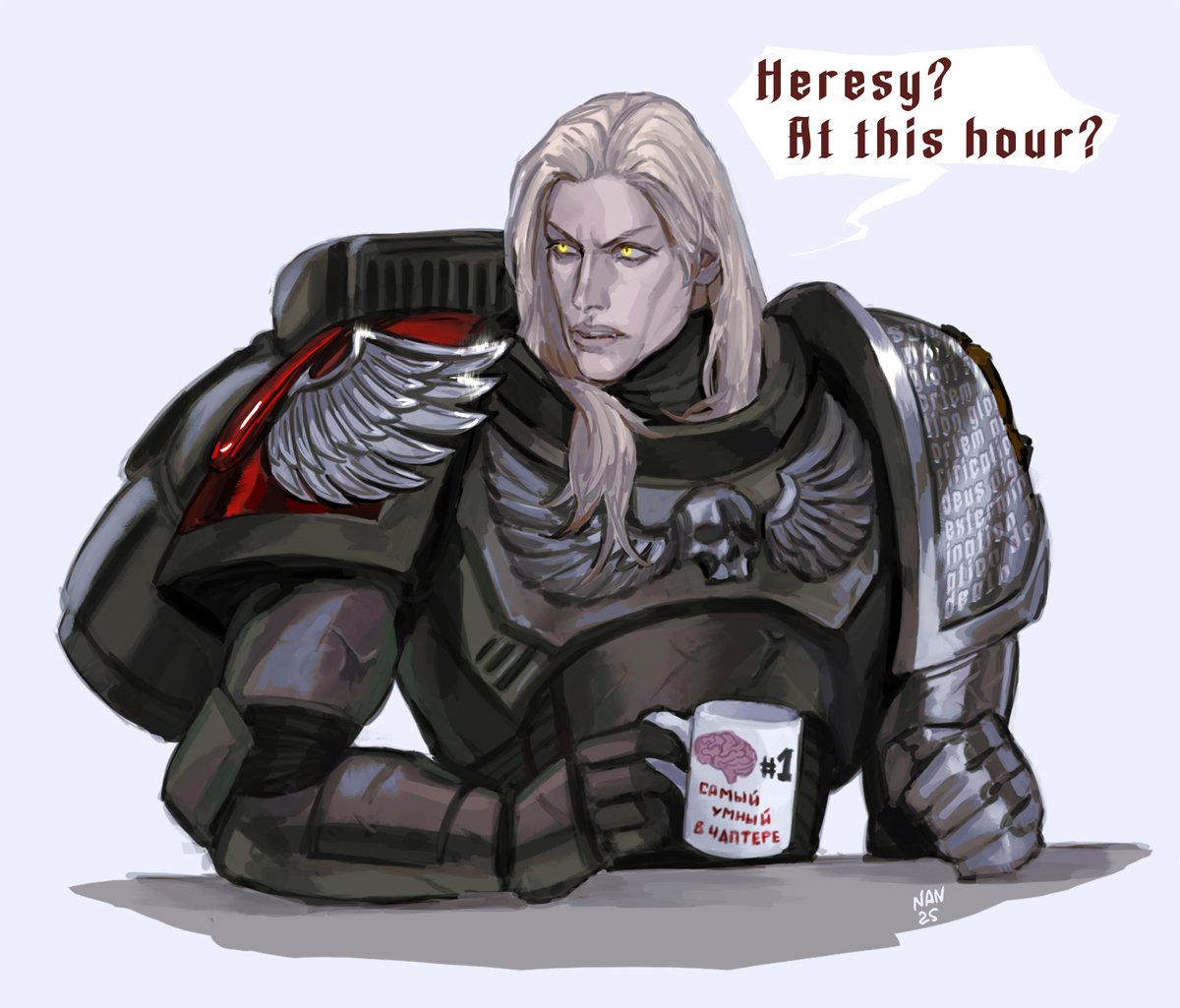 Nan_ivel's tweet image. So, which of you bandits wants to join the Inquisition ranks and snag a Dark Heresy alpha key? Repost and like this post packed with my Inquisition crew, and I'll raffle it off among you