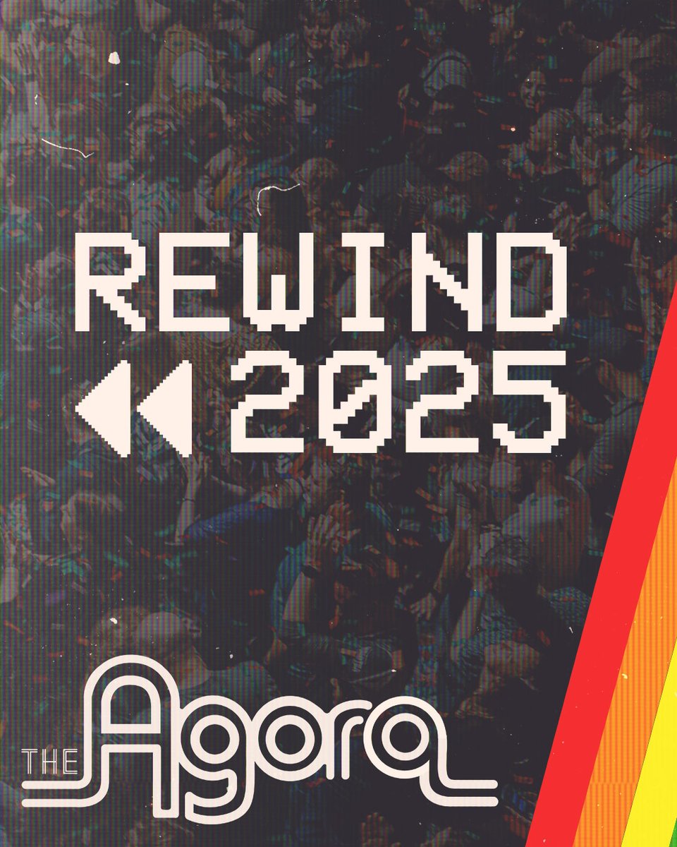 AgoraCLE's tweet image. 📼 REWIND 2025 📼

A year worth replaying. 

Thanks for being part of it 🤘