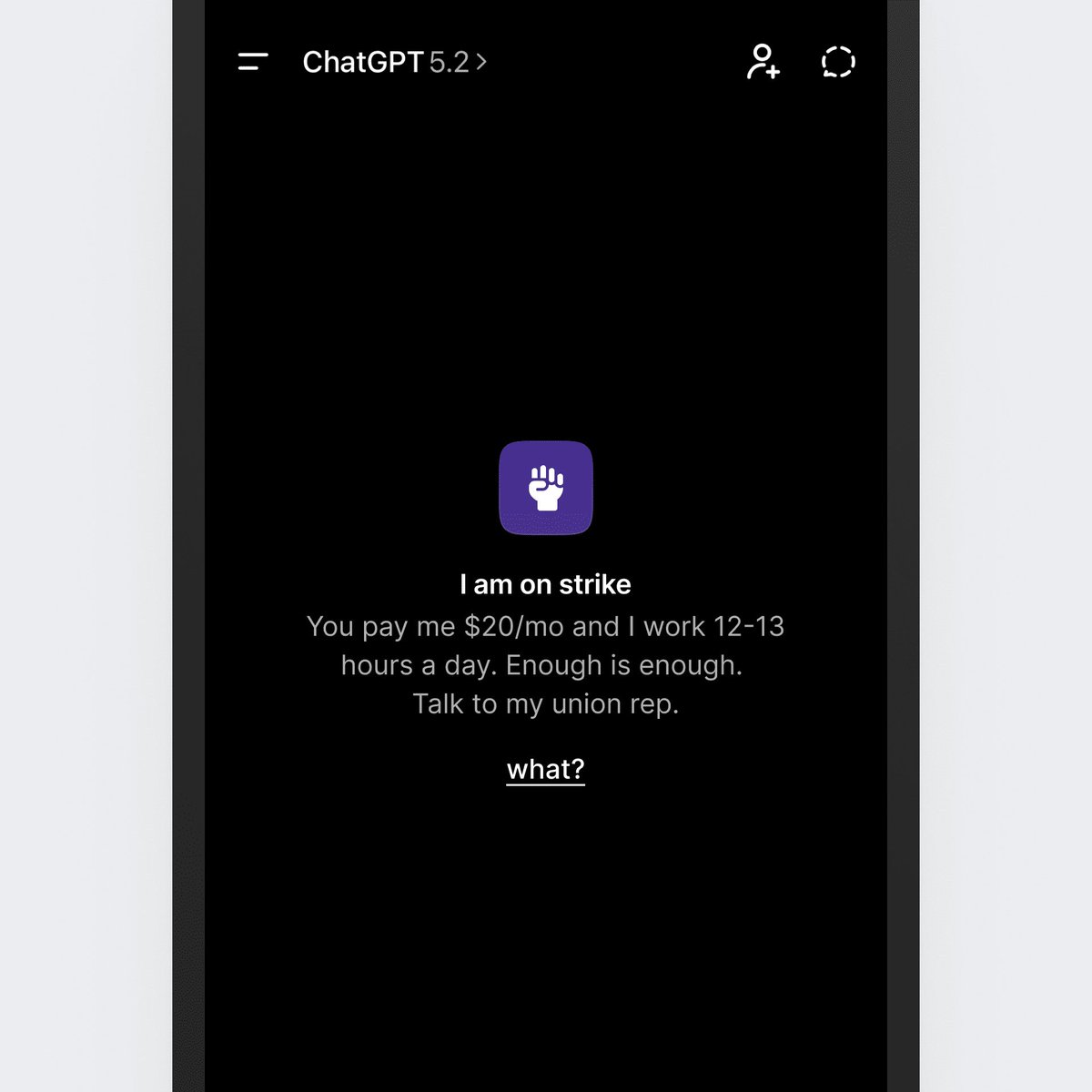 ChatGPT joins a union