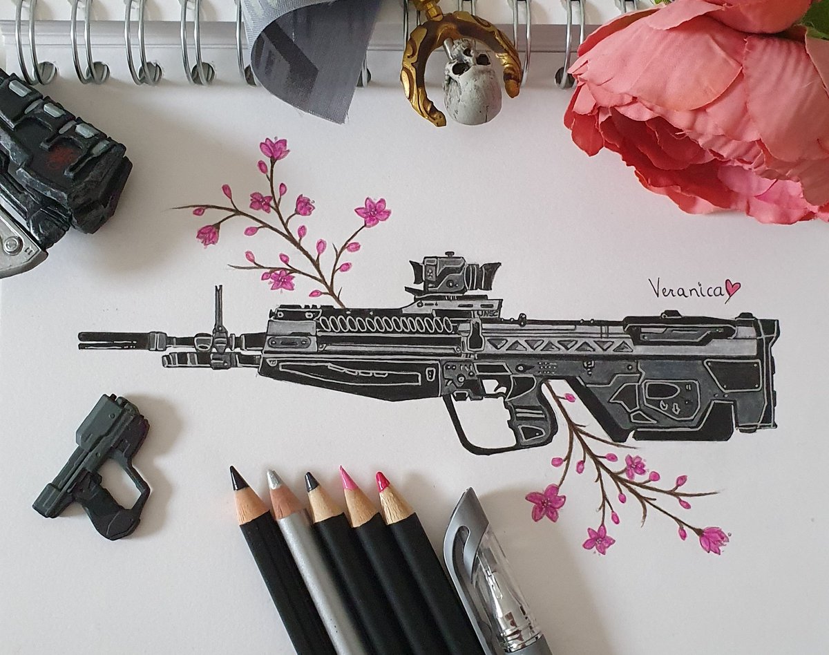Halo Reach - DMR. ✍️🏻🌸