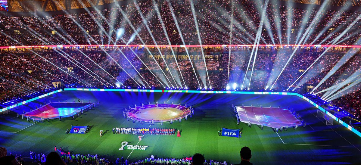 تحية تقدير واحترام لـقطر على هذه الأحداث الرياضية العظيمة والبطولات الناجحة..

استضافة كأس العرب
استضافة كأس القارات
استضافة كأس العالم تحت 17 سنة

من نجاح لنجاح باذن الله ♥️🇶🇦