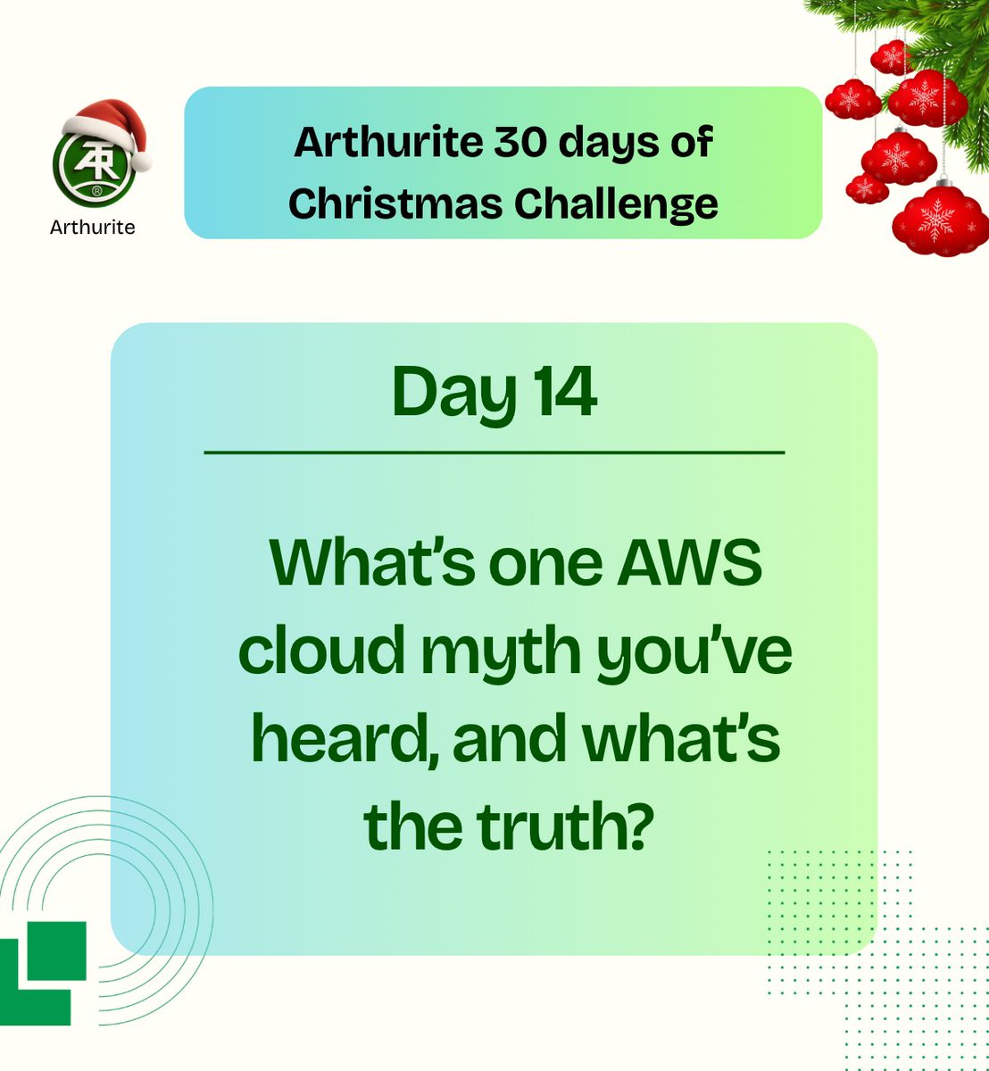 Day 14 
Share your answer and don’t forget #ArthuriteHolidayCloud!