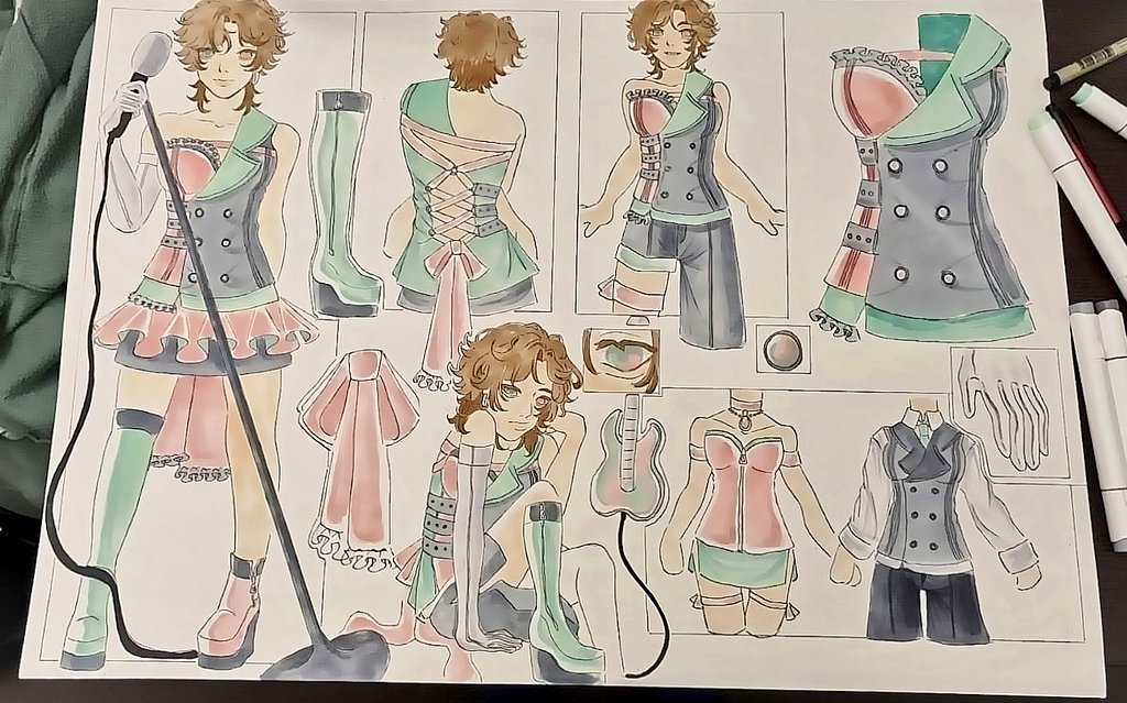 AMJEEEEEE's tweet photo. #vest #oc #fashion
Took me 9 hours and I barely got any sleep (but at least my teacher is happy) https://t.co/GXGMizv51x
