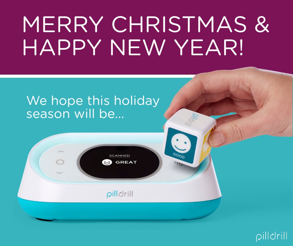 Season’s Greetings! ❄️ May your holidays be filled with joy and well-being. Thank you for being part of the PillDrill community - helping make medication routines simple and stress-free for individuals and their families everywhere. 💊💛

#medicationmanagement #caregiving #aging