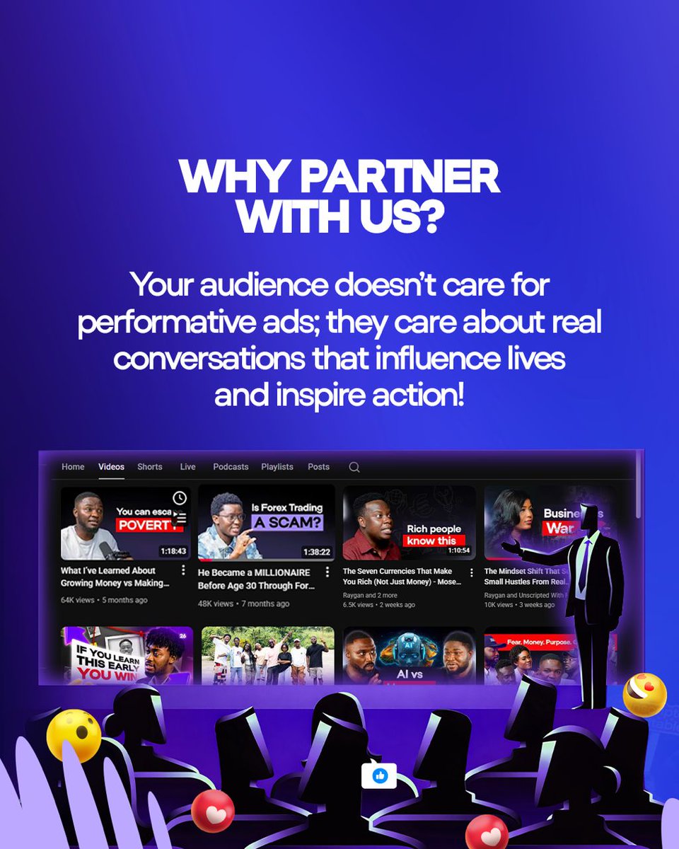 unscript_ed's tweet image. Partner with us.
📩 unscripted@teamraygan.com or Send us a DM on any of our socials.