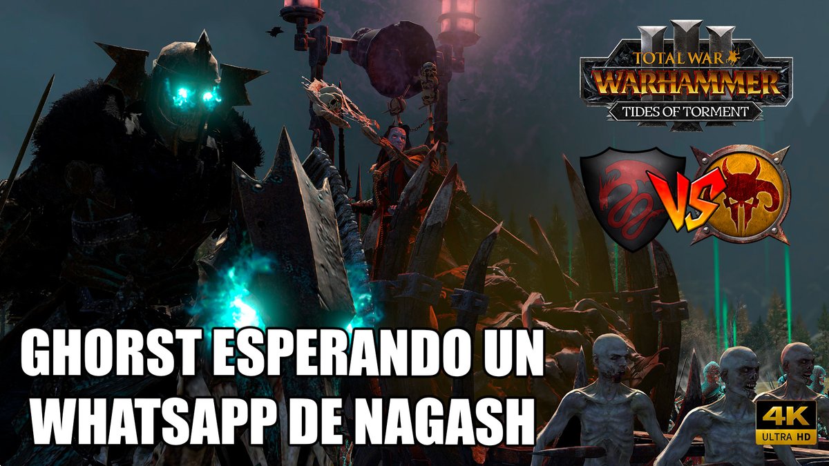-Ghorst: Mi señor Nagash estoy listo para convertirme en uno de tus mortarcas!!!
-Nagash: ¿Quién eres?
Nueva batalla en el canal drifteando con el amigo Helman Ghorst mientas un toro de bronce gigante nos rueda por encima!