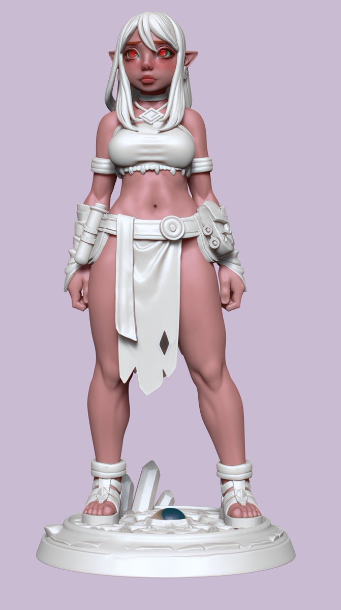 wicked_forge's tweet photo. https://t.co/lhCDr7Ye7r #nsfwminiature #femaleminiatures  #3dprint #elves https://t.co/GnOvlH5w44