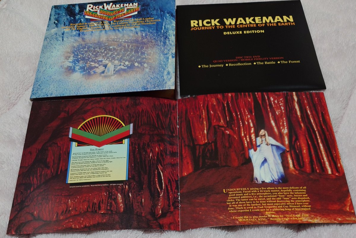 Rick Wakeman Journey to The Centre of the Earth Deluxe Edition