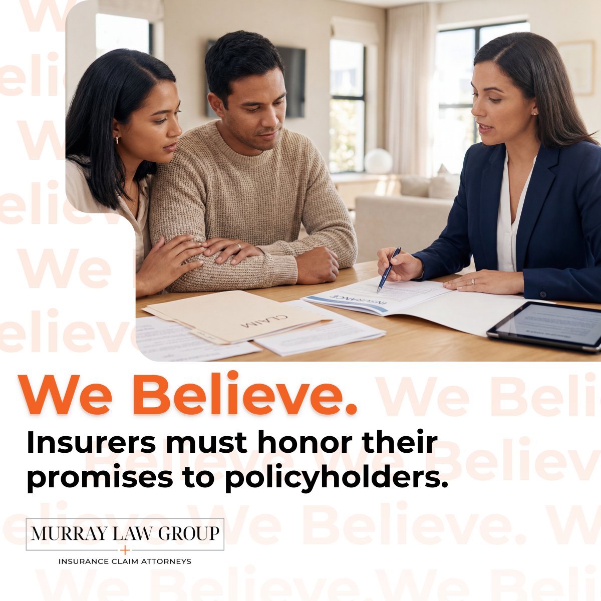 Unfortunately, not every insurer plays by the rules. If you have questions about your claim or think your insurance company may not be treating you fairly, contact Murray Law Group to talk with an attorney about your options. hubs.li/Q03YpMr60