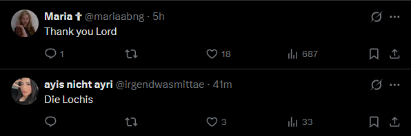 mein donnerstag in zwei tweets