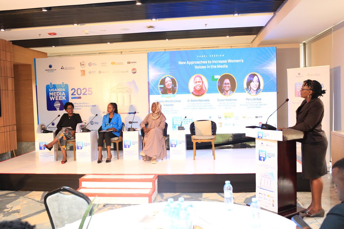 NajibSsesanga's tweet photo. Media remains one of the most powerful pillars of democracy;
it holds power to account, enables public participation, and safeguards civic space. Yet persistent gender inequality weakens this role and limits whose realities are visible and valued.
~ Jessica @SwedeninUG https://t.co/pMjinuTxJp