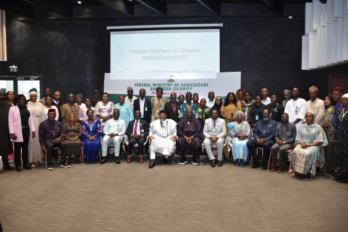 Fed Min of Agric & Food Security tweet media