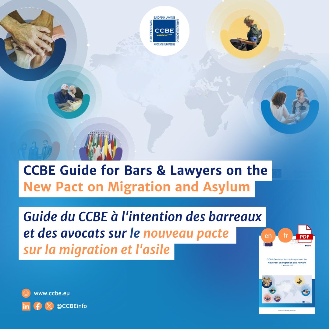 CCBE | Council of Bars and Law Societies of Europe tweet media