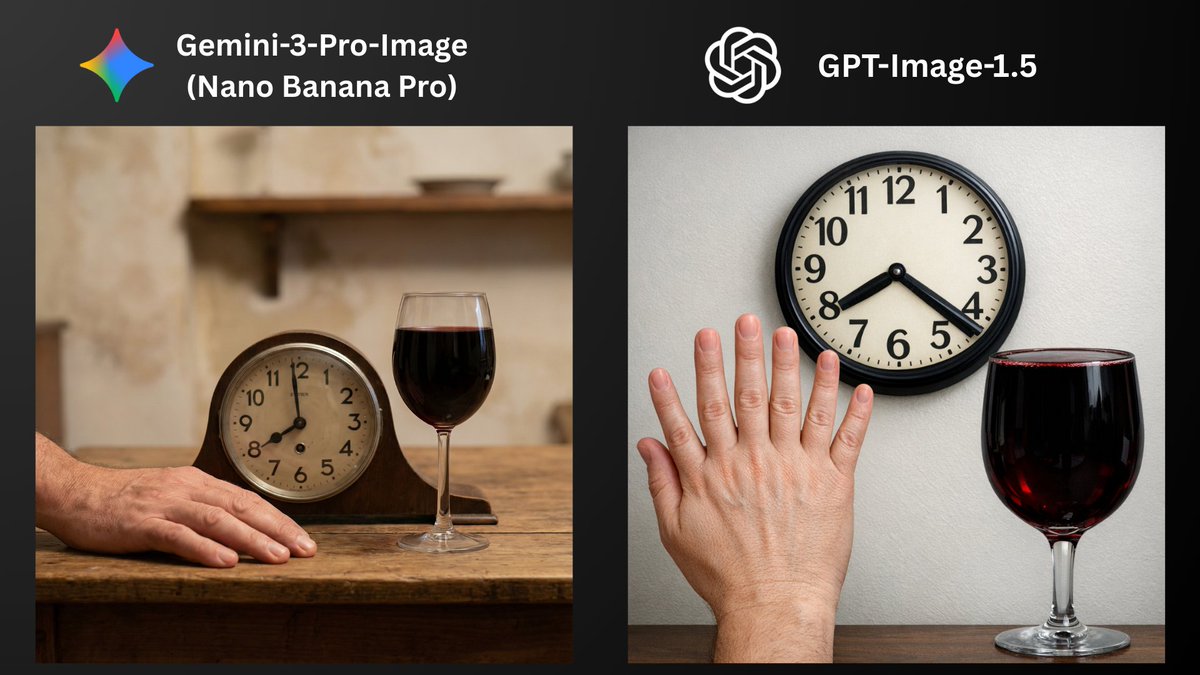 Seven-finger hand comparison