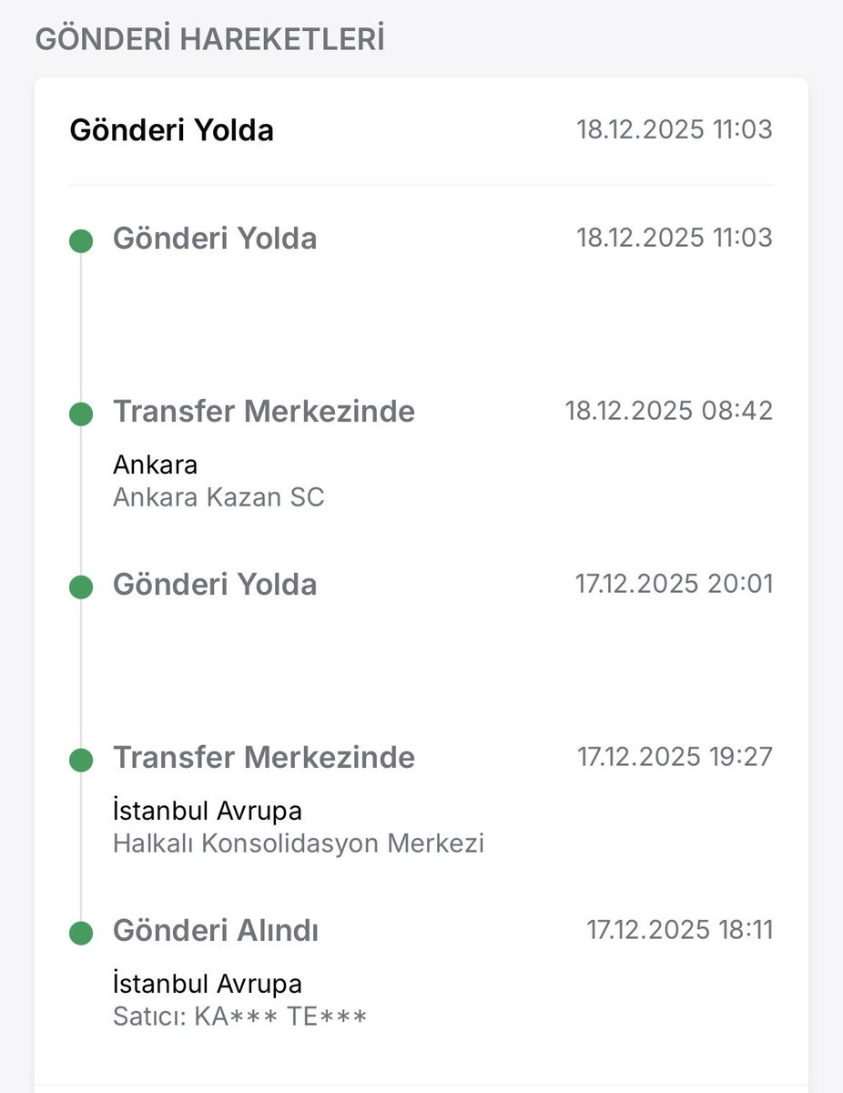 Kargom Ankara’ya aşkı bulmaya gitmiş bulamamış İstanbul’a geri dönüyor