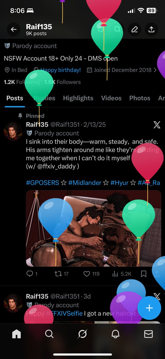 Ahhh!! Attacked by balloons