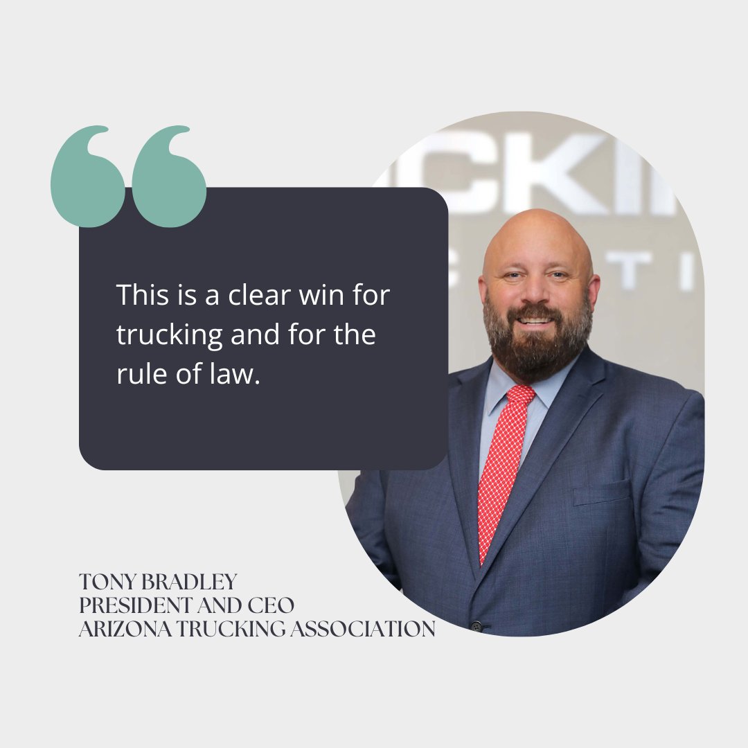 aztrucking's tweet image. This is what advocacy looks like. ATA acted to protect members from an unlawful and costly ordinance and defend statewide commerce. Details here:

arizonatrucking.com/2025/12/ata-se…