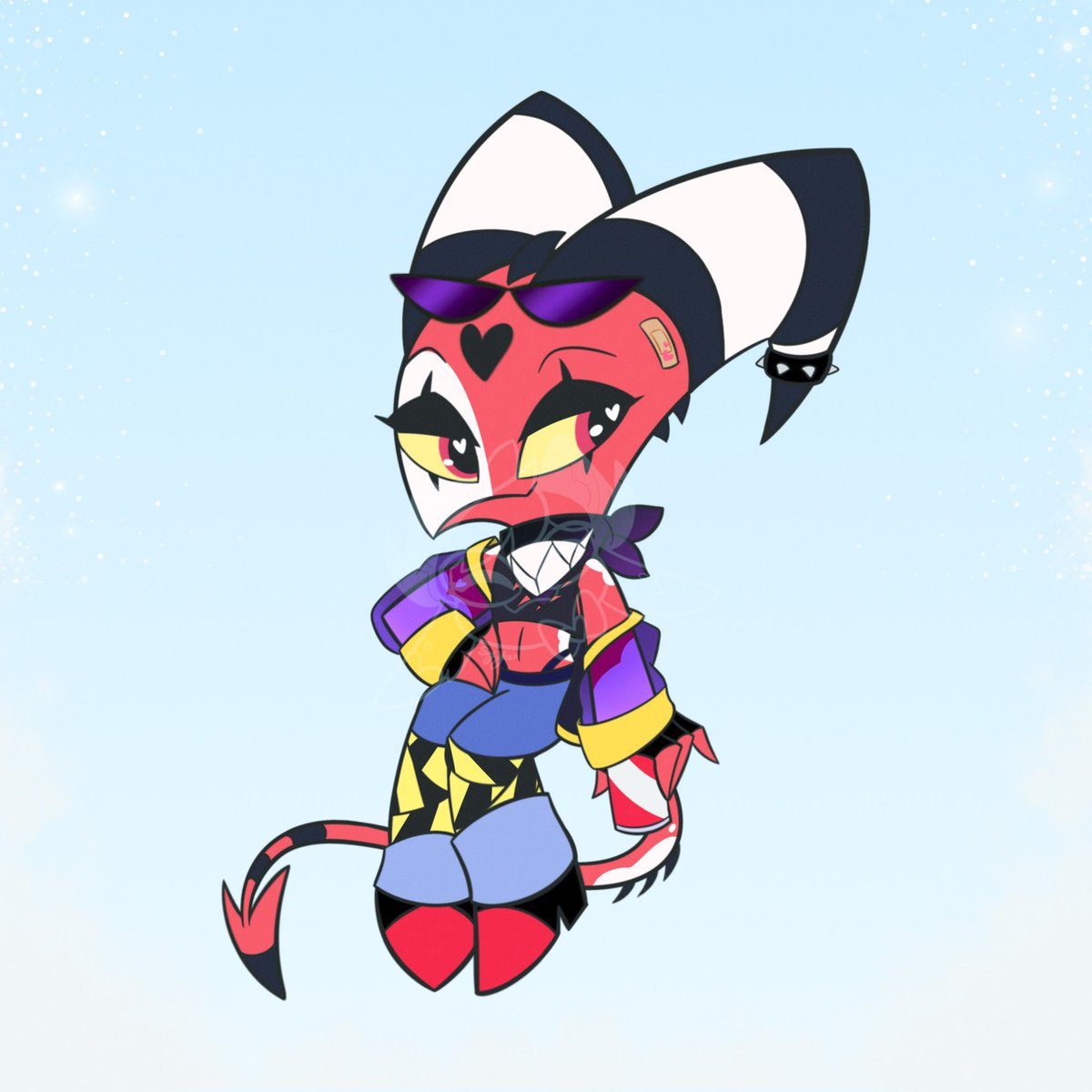 😌❤️‍🔥❄️

4/8 ❄️🩵

...................
#helluvabossfanart #helluvaboss #Blitz #Blitzø