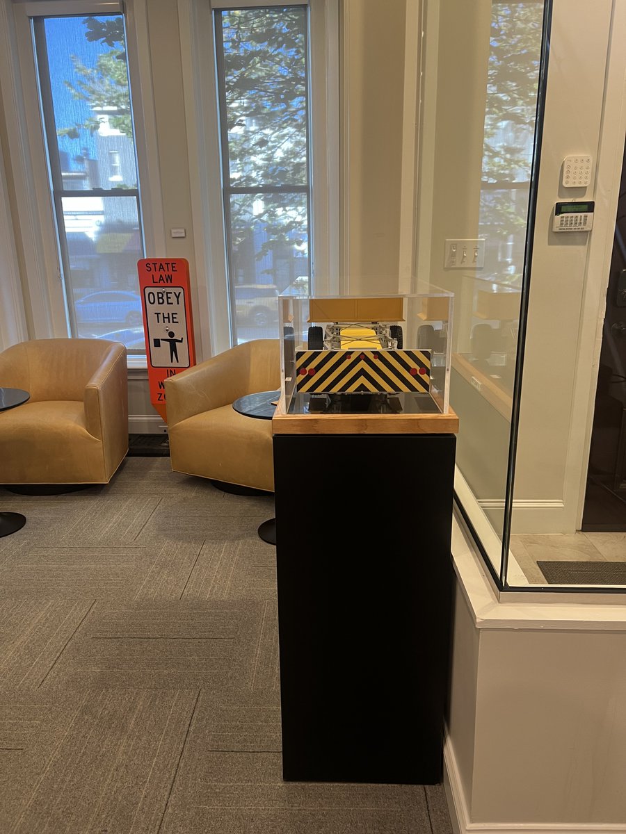 Valtir is proud to announce the donation of our SS90 TMA model to the <a href="/ATSSAHQ/">ATSSA</a> Washington, D.C. townhouse! 🏛️

This contribution supports ATSSA’s efforts to educate policymakers on the importance of roadway safety and the technologies that protect lives in work zones. 🛣️ 

"A