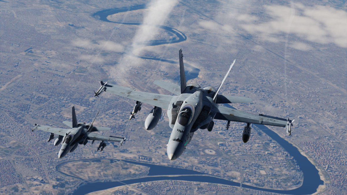 phenom2266's tweet image. 今日はDCSのスクショ撮り忘れたので、Iraqi Freedomの動画のサムネイル候補達を
中々決められなくて合計で40枚くらい撮りました😅
#DCSWorld