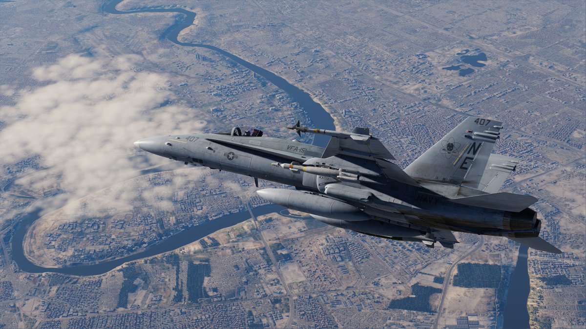 phenom2266's tweet image. 今日はDCSのスクショ撮り忘れたので、Iraqi Freedomの動画のサムネイル候補達を
中々決められなくて合計で40枚くらい撮りました😅
#DCSWorld