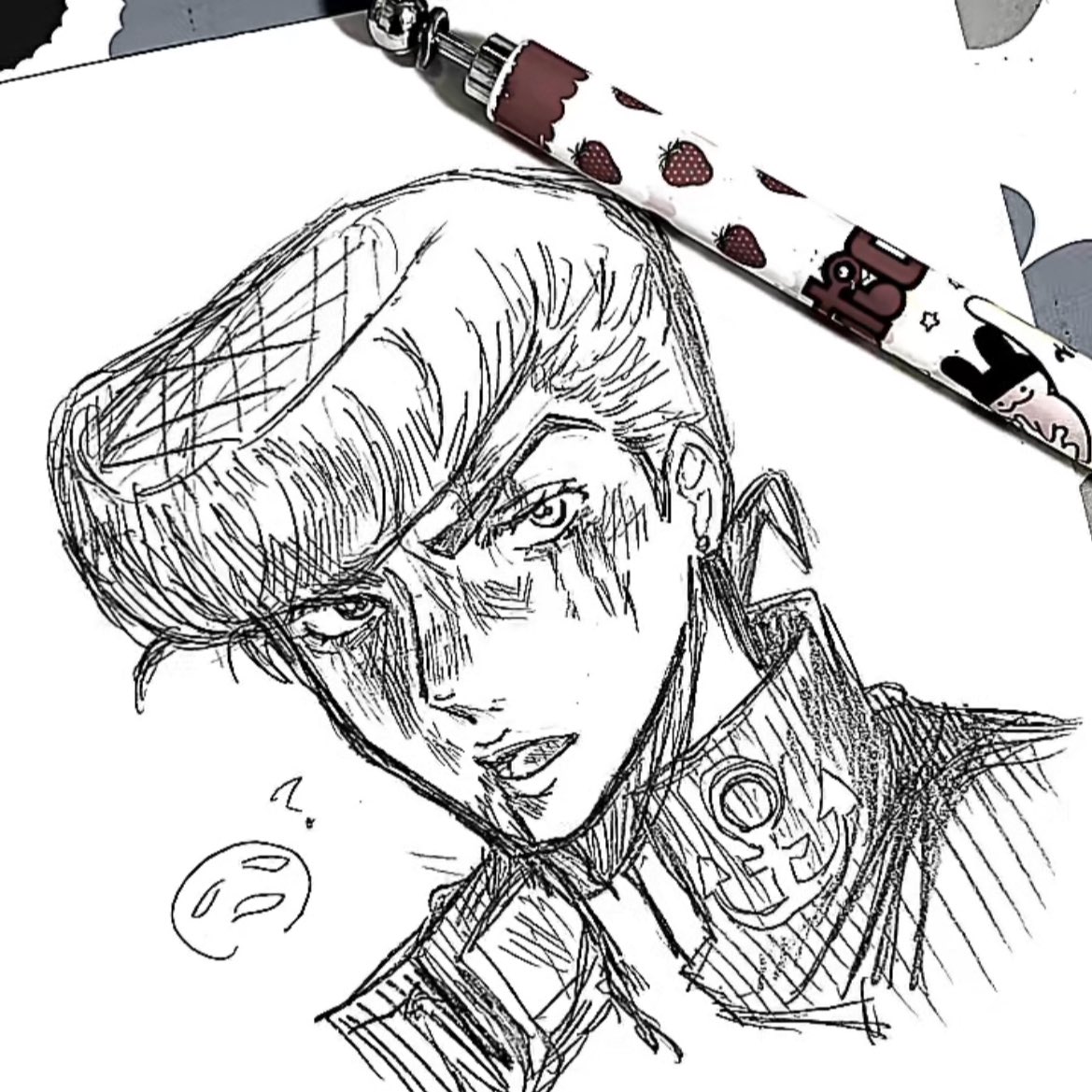 ジョジョの絵上手く行ったからここにも上げさせて