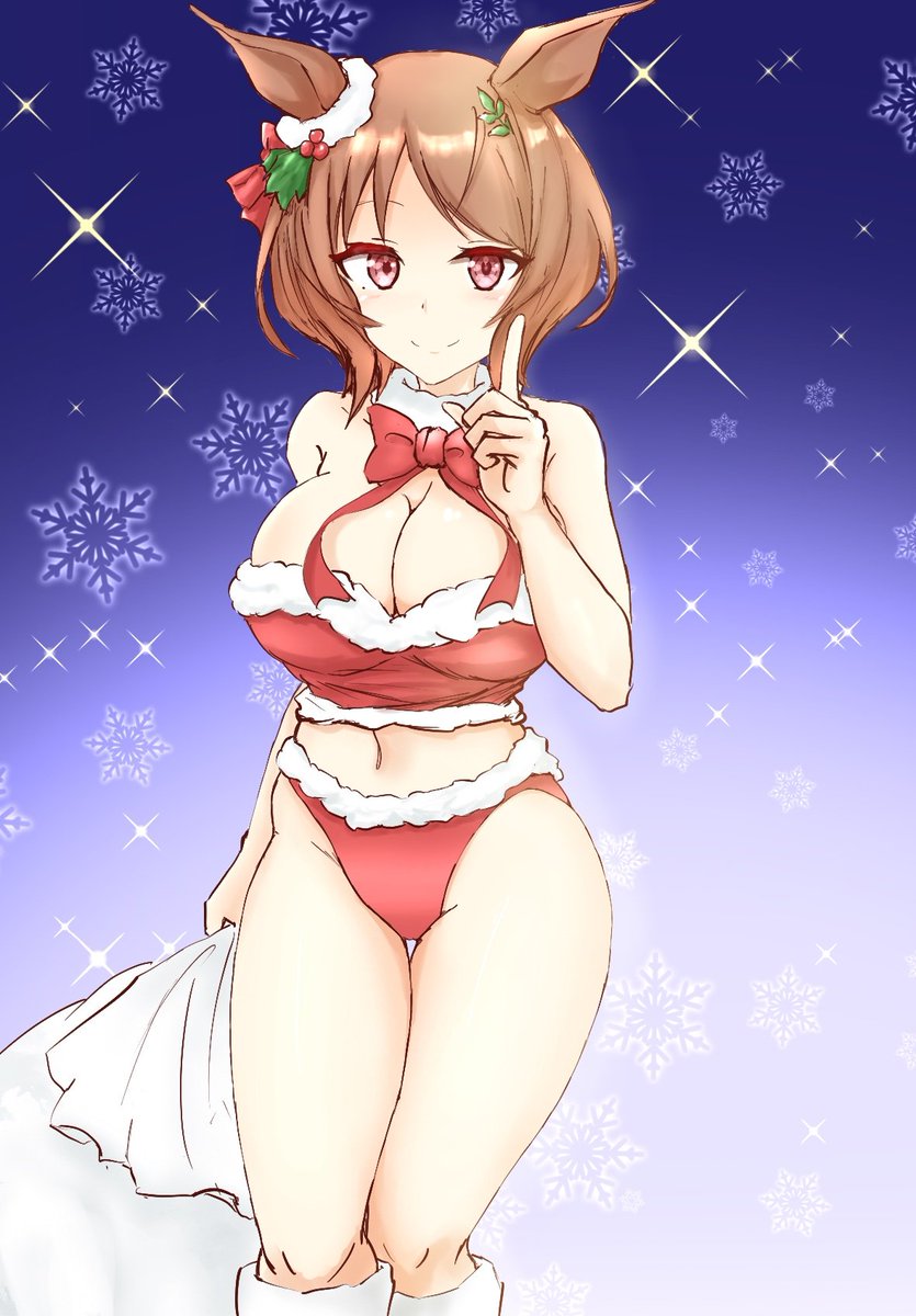 No45counter's tweet photo. サクラローレル（サンタビキニ） https://t.co/RnpAFVr7o8