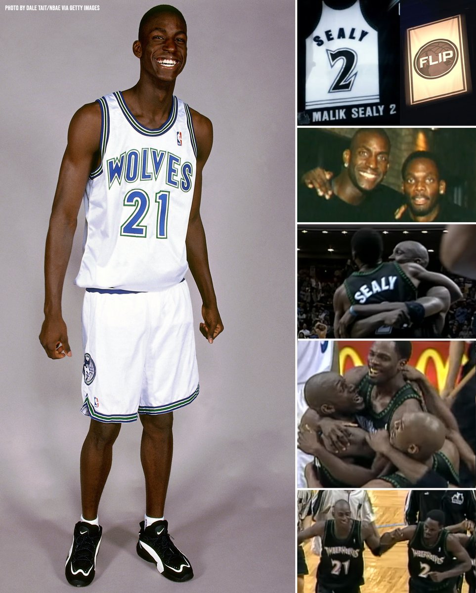 Ballislife's tweet image. The Timberwolves will finally retire Kevin Garnett’s No. 21 jersey.

KG will join the late Malik Sealy as the only players the franchise has retired. Malik was KG's best friend, mentor, and the reason why he wore No. 21 with the Wolves and No. 2 with the Nets