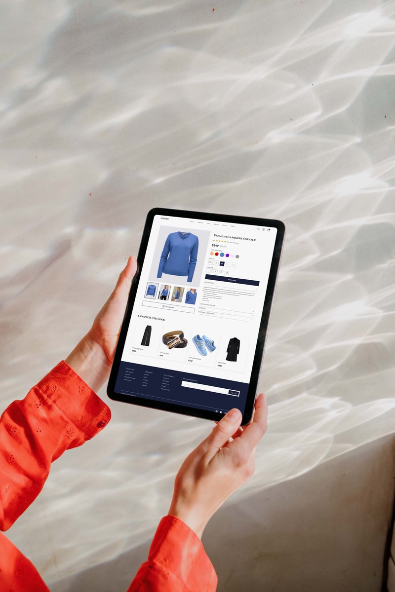 _ayomi_kun's tweet image. 🎨 Day 3/30 UI Design Challenge - E-commerce Product Page
I designed a clean, conversion-focused product detail page for a luxury fashion brand.
27 days to go!  📈
💬 What catches your eye first? Let me know in the comments!
#UIDesign #30DayChallenge #EcommerceDesign #ProductPage