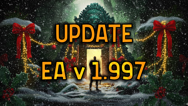 krgames_it's tweet photo. Merry Christmas, everyone! 🎄
To celebrate the holidays, we have prepared a new update: EA Build 1.997 🎁 #iridio #steam #indiegame #adventure #earlyaccess #MerryChristmas https://t.co/dr365oL2Wi