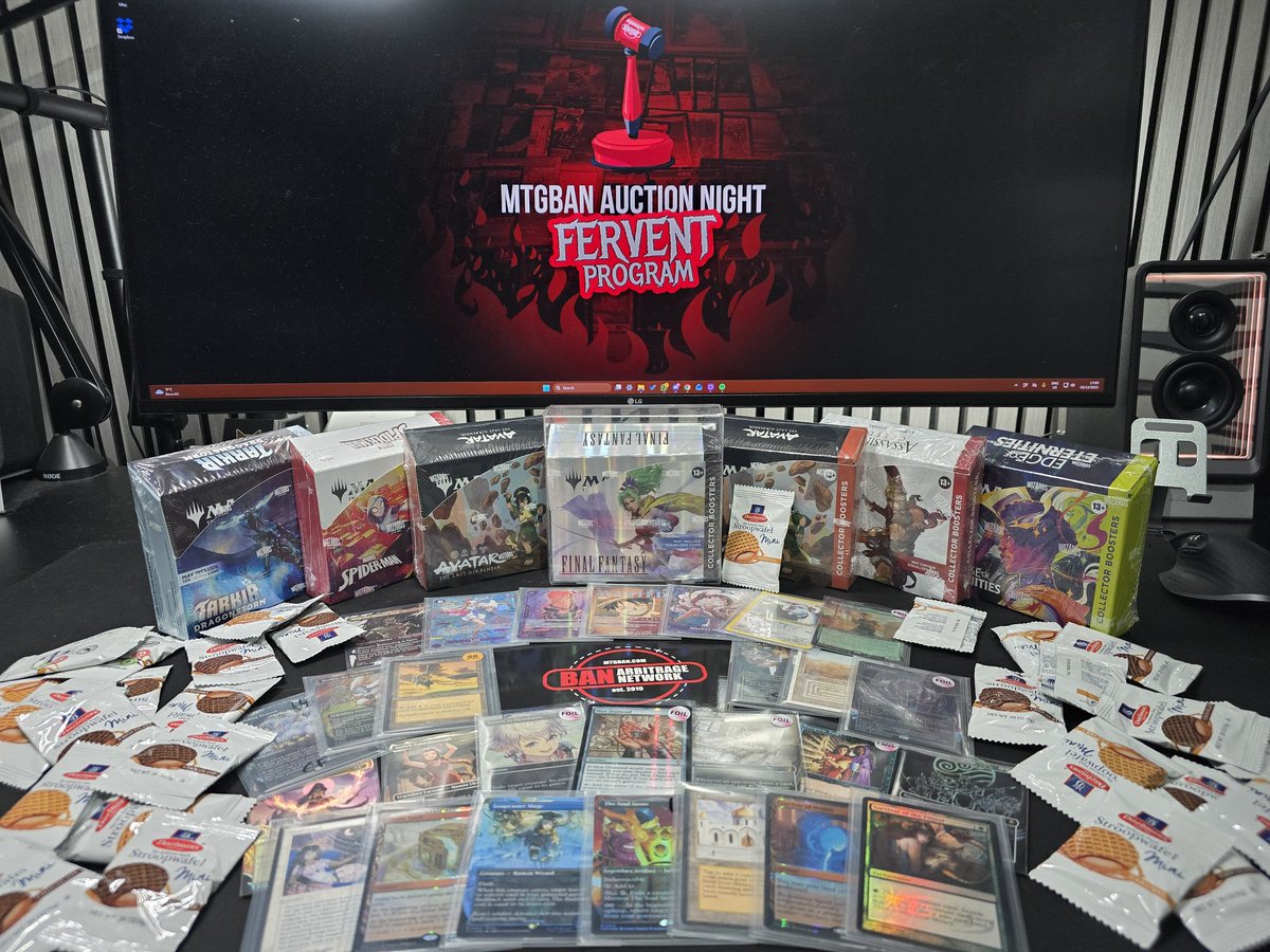 Tonights auction night is extra spicy tonight #mtgban #auctions