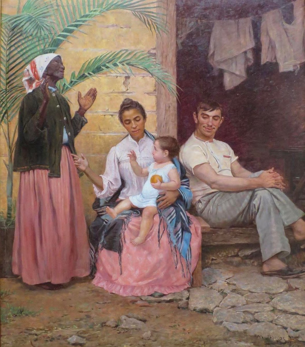 archeohistories's tweet image. After slavery ended, Brazil launched a campaign called blanqueamiento, meaning to "whiten" the country. Between 1880 and 1930, over 4 million Europeans were brought in and interracial marriage was encouraged to reduce Black and Indigenous ancestry over time.

After slavery was…