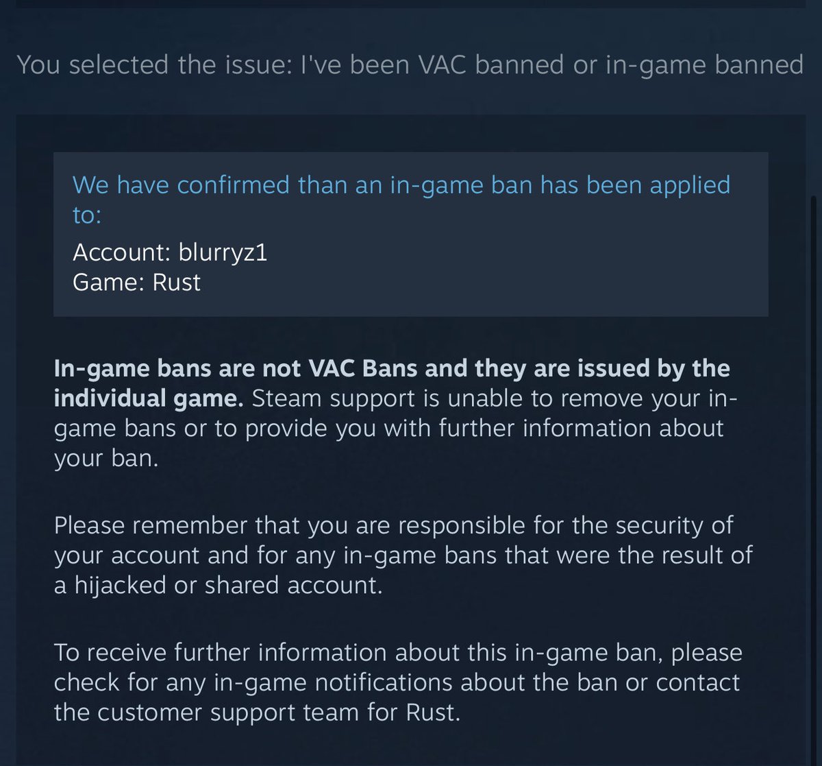 MDMike347's tweet photo. Steam guard breached and Account hacked, @Steam determined it was hacked and action was taken. But @EA  decided that I was the one cheated because the said Chinese hacker used my Hacked sccount to cheat on. Showed them the evidence. Still did not reverse my ban. https://t.co/RfeRQZ6qUO